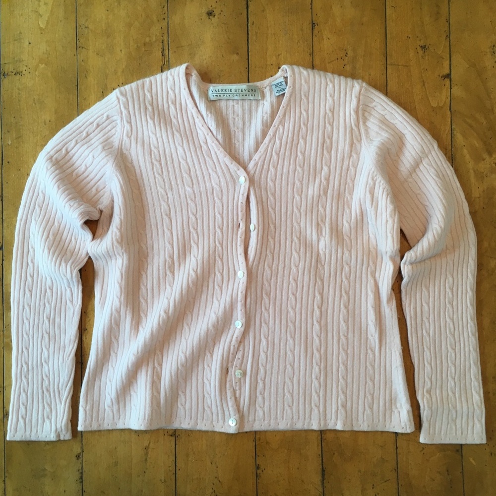 Valerie Stevens Cashmere Cardi